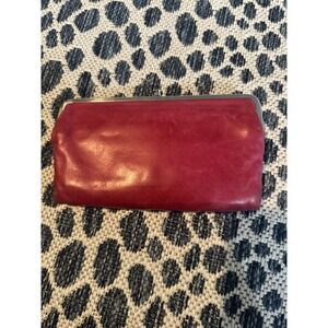 Hobo Original Lauren Clutch Logan Berry Leather Some Markings As Shown